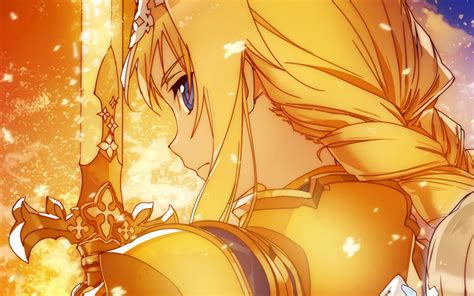 Alice Zuberg Hd Wallpaper Sword Art Online Alicization