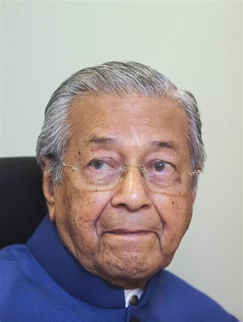 Tun Dr Mahathir Bin Mohamad Editorial Photography Image Of Renowned