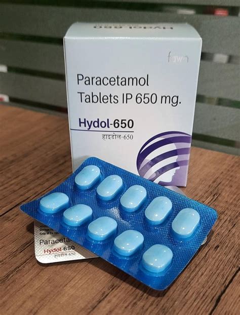 Paracetamol 650 Mg Tablet Ip For Headache 10x10 Tablets At Rs 200 Box In Panchkula