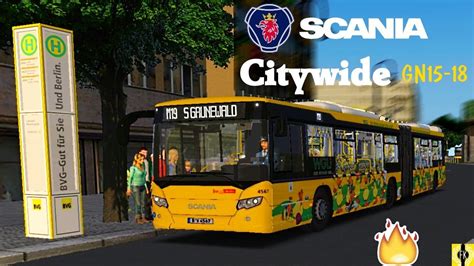 Omsi 2 60 Fps Realer Scania Citywide Gn15 18 Der Bvg Lets Play