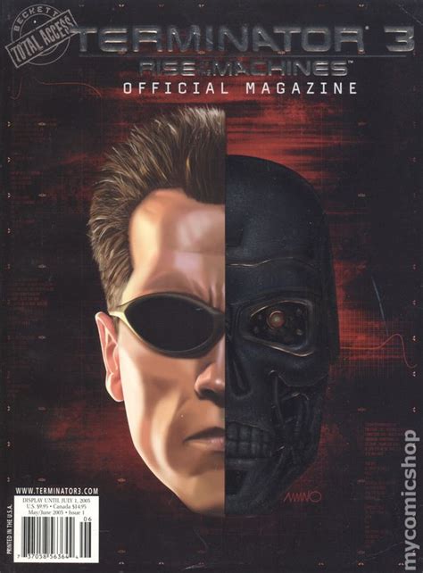 Terminator 3 Rise Of The Machines Official Magazine 2003 Comic Books