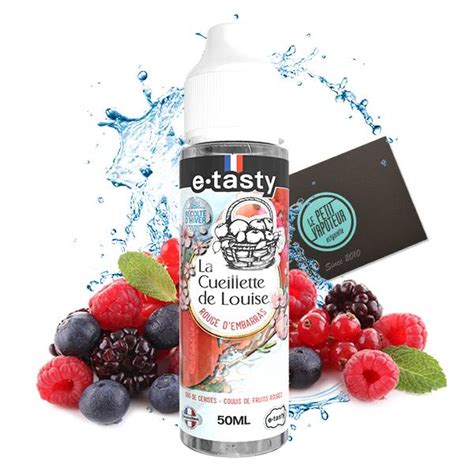 E Liquid Rouge D Embarras Hiver La Cueillette De Louise Ml Fresh