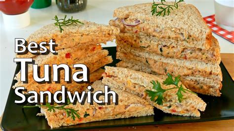 Best Tuna Sandwich Recipe How To Make A Tuna Sandwich Tuna Recipe