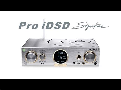 Ifi Pro Idsd Signature Desktop Dac Headphone Amplifier Reverb