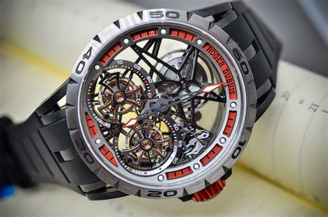 SIHH 2015 Roger Dubuis Excalibur Spider Double Flying Tourbillon