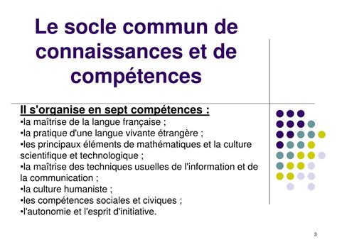 Ppt Le Socle Commun De Connaissances Et De Comp Tences Powerpoint