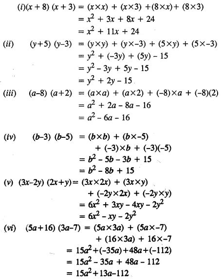 Selina Concise Mathematics Class 8 Icse Solutions Chapter 12 Algebraic Identities Artofit