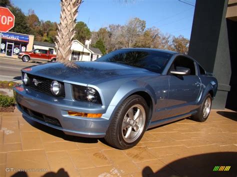 Windveil Blue Metallic Ford Mustang Gt Premium Coupe Exterior