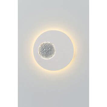 Holländer LUNA Applique LED Argento Bianco 300 K 13204 WS lampada it