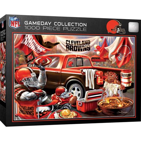 Masterpieces 1000 Piece Jigsaw Puzzle NFL Cleveland Browns Gameday