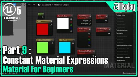 UE5 Materials For Beginners In Unreal Engine5 9 Constant Material