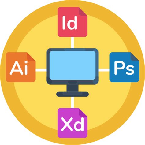 Graphic Design Software Generic Circular Icon