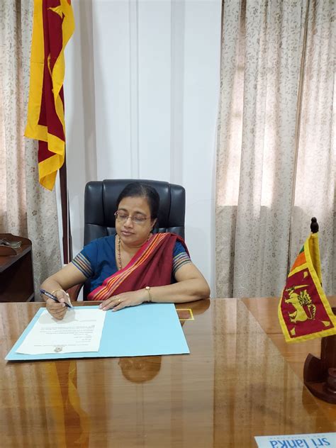 Ambassador Designate Of Sri Lanka To Myanmar Assumes Duties