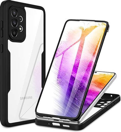 Cenhufo For Samsung A Case Built In Screen Protector Military Grade