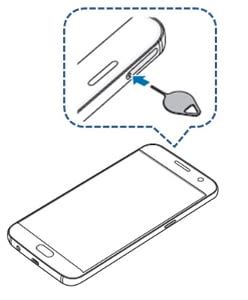 How To Remove The SIM Card From Samsung Galaxy S7 SM G930FD Samsung