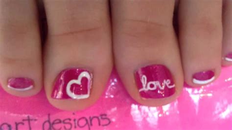 Valentine S Day Toe Nail Designs Valentine S Day Is All About Showing