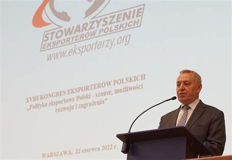 Henryk Kowalczyk na XVII Kongresie Eksporterów Polskich PPR