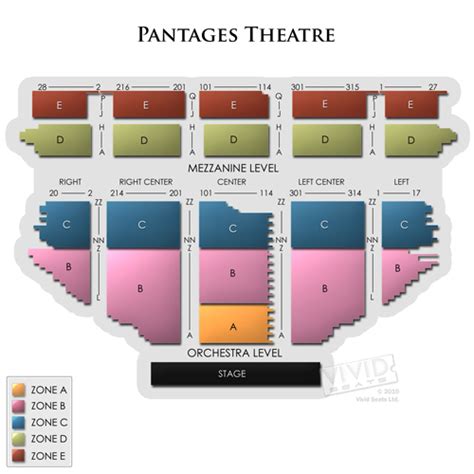 Pantages Theatre - CA Tickets - Pantages Theatre - CA Information ...