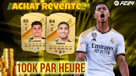 FC 24 ACHAT REVENTE 100 000 CRÉDITS PAR HEURE YouTube