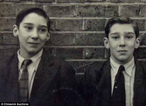 From Angels To Monsters Rare Picture Of The Kray Twins As Young Boys