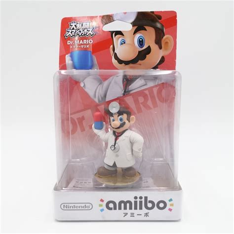 【未使用】未開封任天堂 Nintendoamiibo アミーボdrmario ドクターマリオ大乱闘スマッシュブラザーズ シリーズ