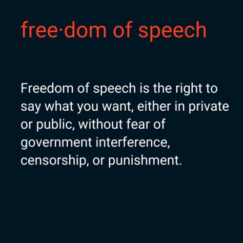 Defining Democracy Freedom Of Speech Renew Democracy Initiative