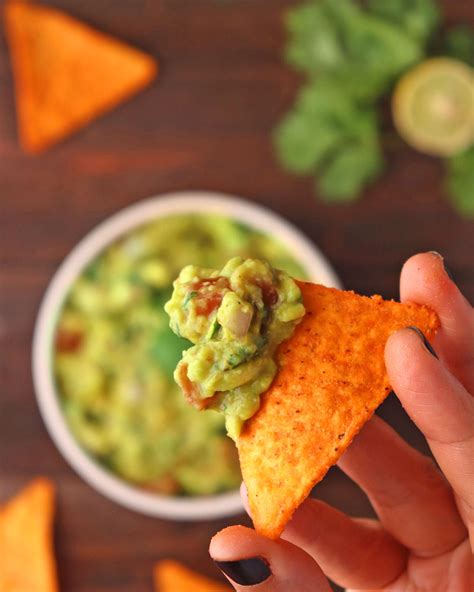 Mexican Guacamole Dip Recipe Vegan Quick And Easy