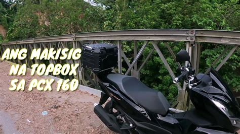 Ang Pinakapoging Alloy Top Box Sa Pcx Sec Black Hawk Youtube