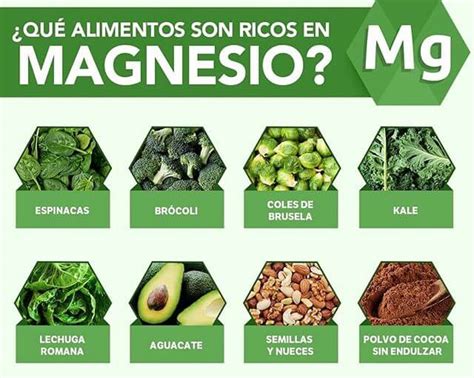 Alimentos Ricos En Magnesio Beneficios De Consumir Magnesio