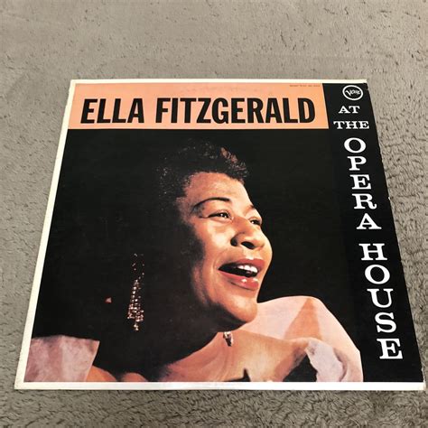 【やや傷や汚れあり】ella Fitzgerald At The Opera House エラフィッツジェラルド オペラハウスのエラ【国内盤