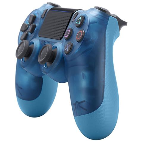 Sony Dualshock V Crystal Bleu Accessoires Ps Ldlc Mus Ericorde