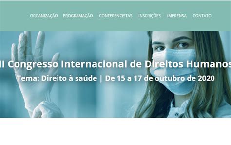 Congresso Internacional De Direitos Humanos Promovido Por Universidade