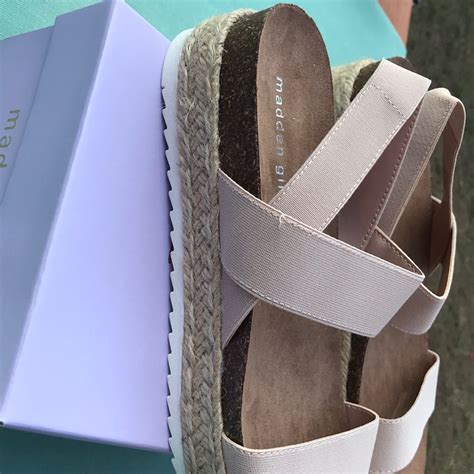 Madden Girl Cybell Nude Platforms New Size Gem
