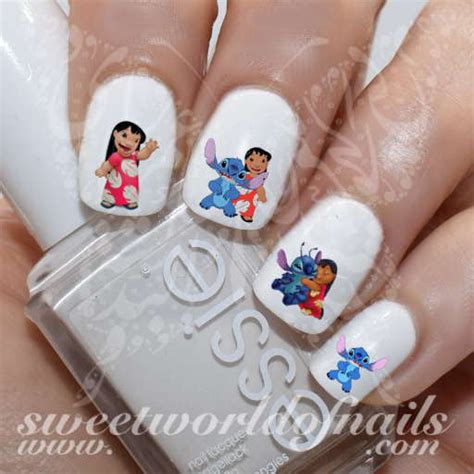 Lilo And Stitch Nail Art