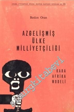 Azgelişmiş Ülke Milliyetçiliği Kara Afrika Modeli