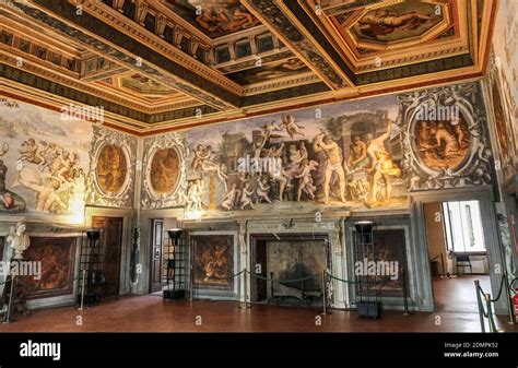 La Sala Degli Elementi Sala De Los Elementos En El Palazzo Vecchio