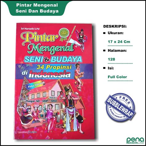 Jual Pintar Mengenal Seni Budaya Provinsi Di Indonesia Lm