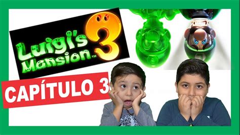 Luigi y Gomiluigi Cooperativo Español Luigi s Mansion 3 Gameplay