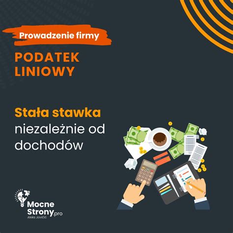 Podatek Liniowy Jednoosobowa Dzia Alno Mocnestrony Pro Strony