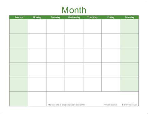 Sunday Through Saturday Calendar Pdf Graphics Free Printable Calendar