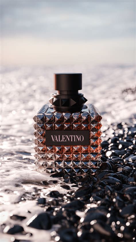 3d Perfume Valentino Blender Behance