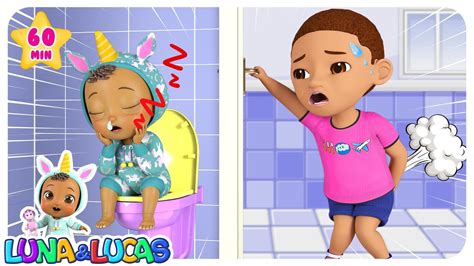 Potty Training Song 🚽💩 Kids Songs And Nursery Rhymes Lucas And Luna