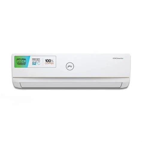 1 5 Ton Inverter Godrej DSS 18II5R32 WWR Split Air Conditioners 5 Star