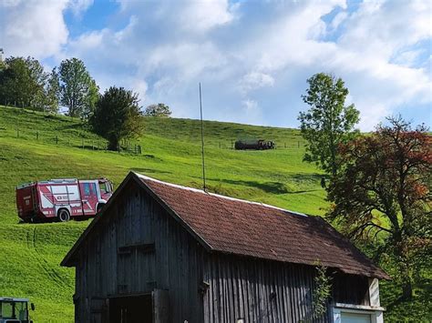 Ff Tradigist Fahrzeugbrand B In Kirchberg In Der Sois