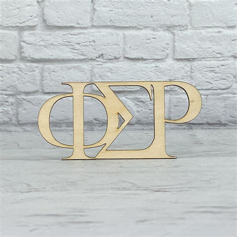 Phi Sigma Rho Wooden Sorority Letters Greek Letters Big Etsy Big