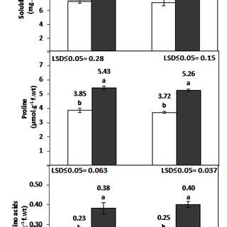 Effect Of Drought Stress On The Concentration Of Total Soluble Sugars