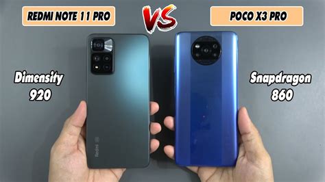 Xiaomi Redmi Note 11 Pro Vs Poco X3 Pro SpeedTest And Camera