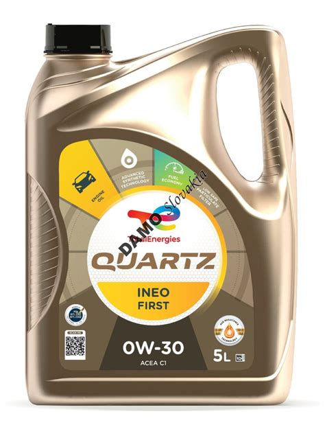 TOTAL QUARTZ INEO FIRST 0W 30 5l Motorové oleje sk