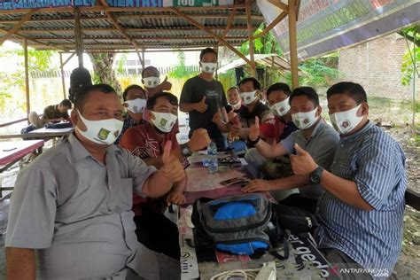 Jelang Konferensi Pwi Asahan Kampanye Masker Kepada Wartawan