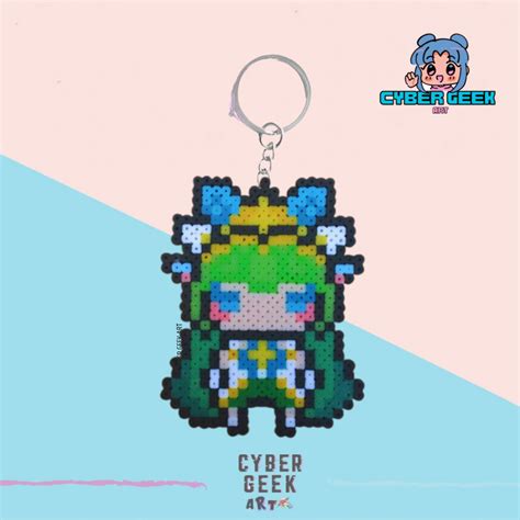 Lulu League Of Legends Pixel Art Hama Beads Shopee Brasil